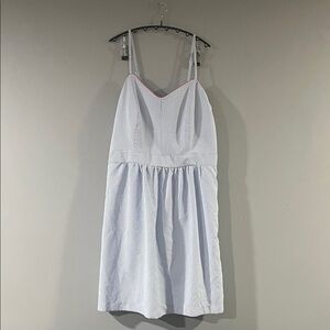 R&K Red and Blue Striped Dress Size 18